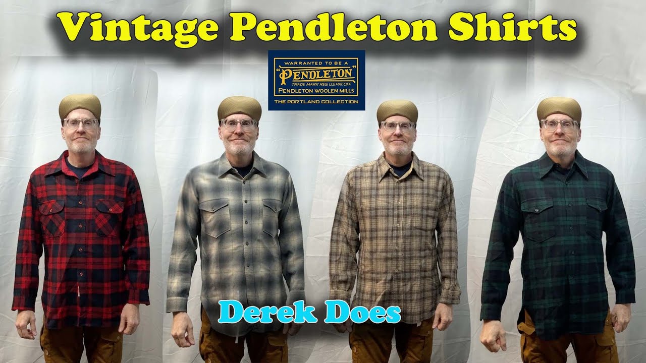 Vintage Pendleton shirts.