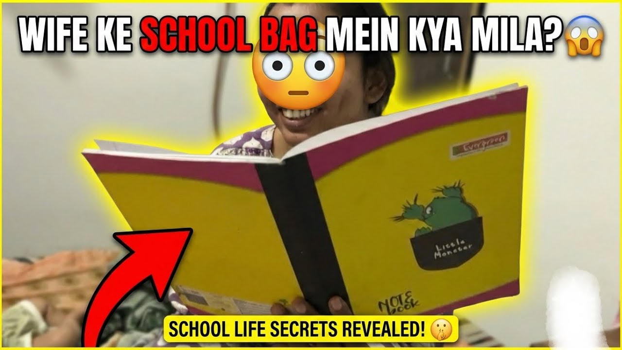 Baap Re! Wife chupati thi ye cheez? 🤫🎒 | Daily Vlog | Vlog 