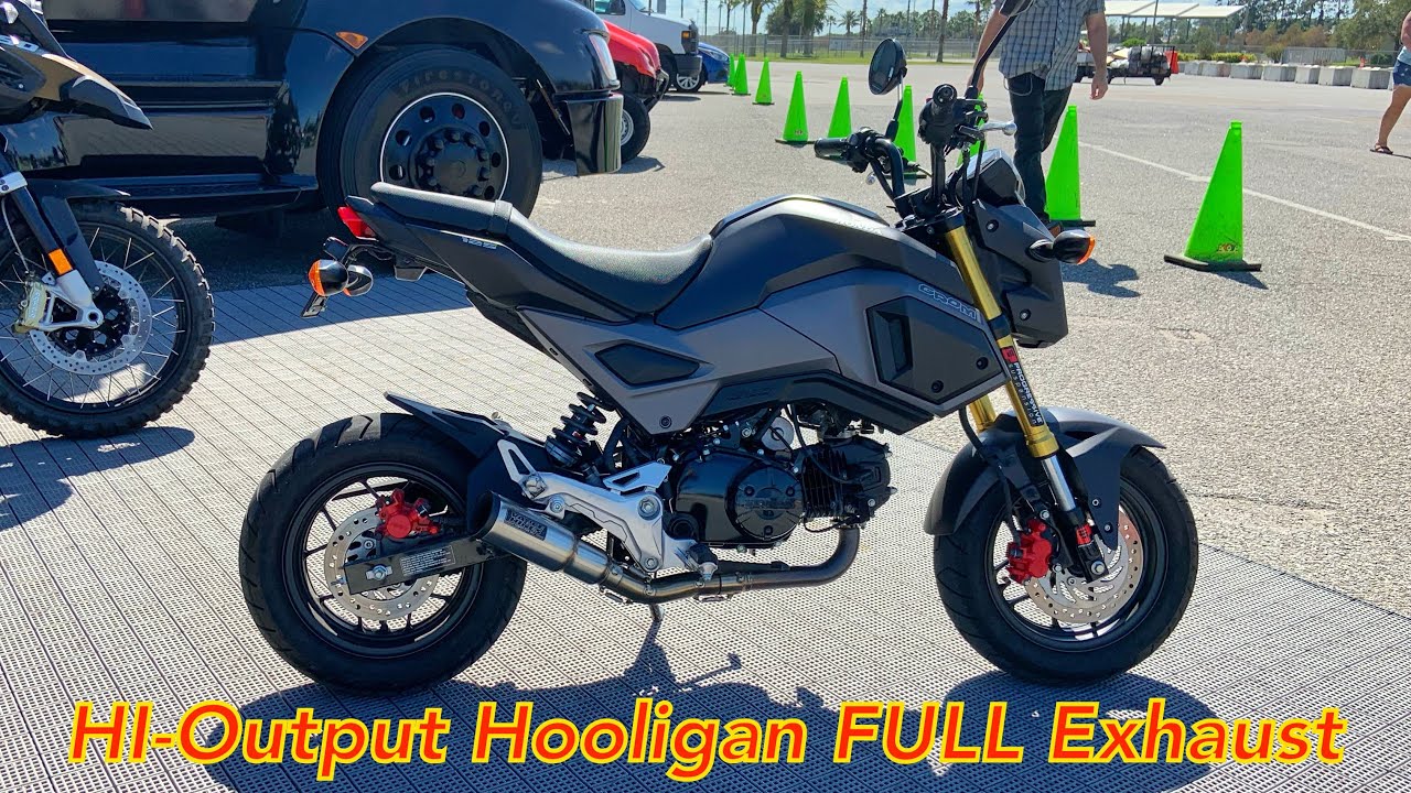 Honda Grom with Vance and Hines HI-OUTPUT HOOLIGAN EXHAUST! You are will LOVE IT!