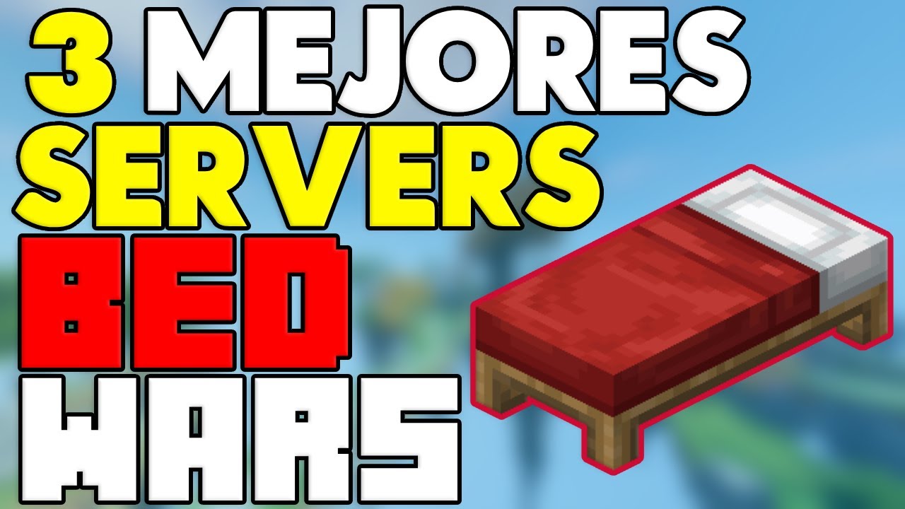 ⭐LOS 3 MEJORES SERVIDORES📶 NO PREMIUM CON BEDWARS🚀 DE MINECRAFT 1.20 Y 1.8 2024 | 🛏BEDWARS MINECRAFT