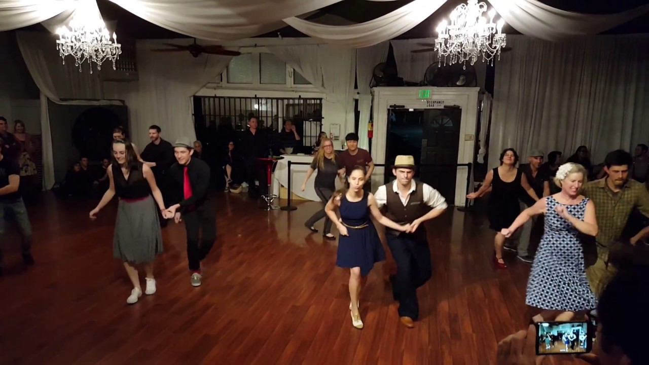 Firehouse Lindy Hop Routines - Sunny Side of the Street