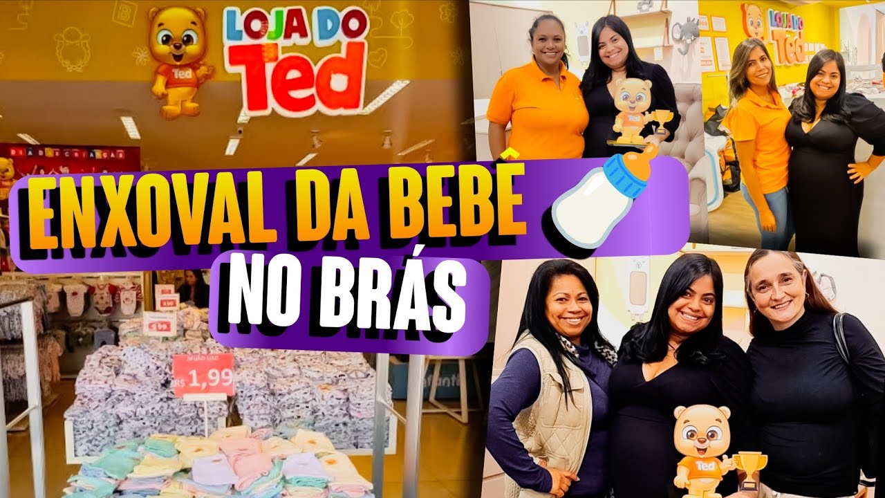 🍼 Enxoval COMPLETO da Minha Bebê no Brás: MUITAS Promoções! (Vale cada centavo!) na Loja do Ted! 🧸