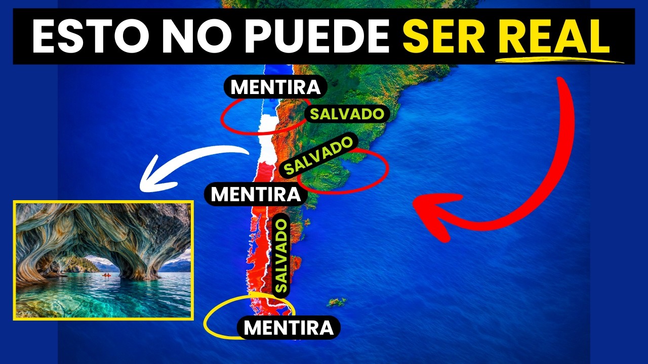 25 Datos Geográficos ABSURDOS de CHILE Que NO SABES!