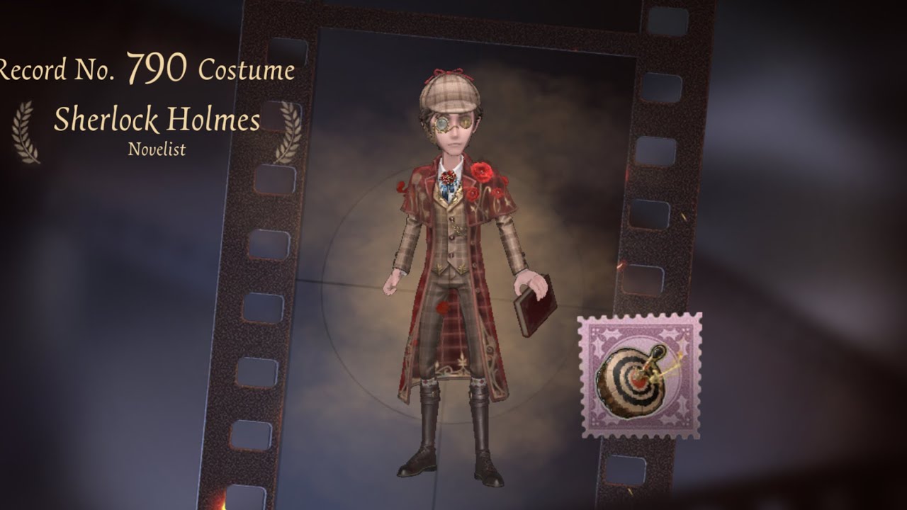 Identity V | Our Protagonist Sec S Tier!!! He is So Handsome!!!! Novelist “Sherlock Holmes”