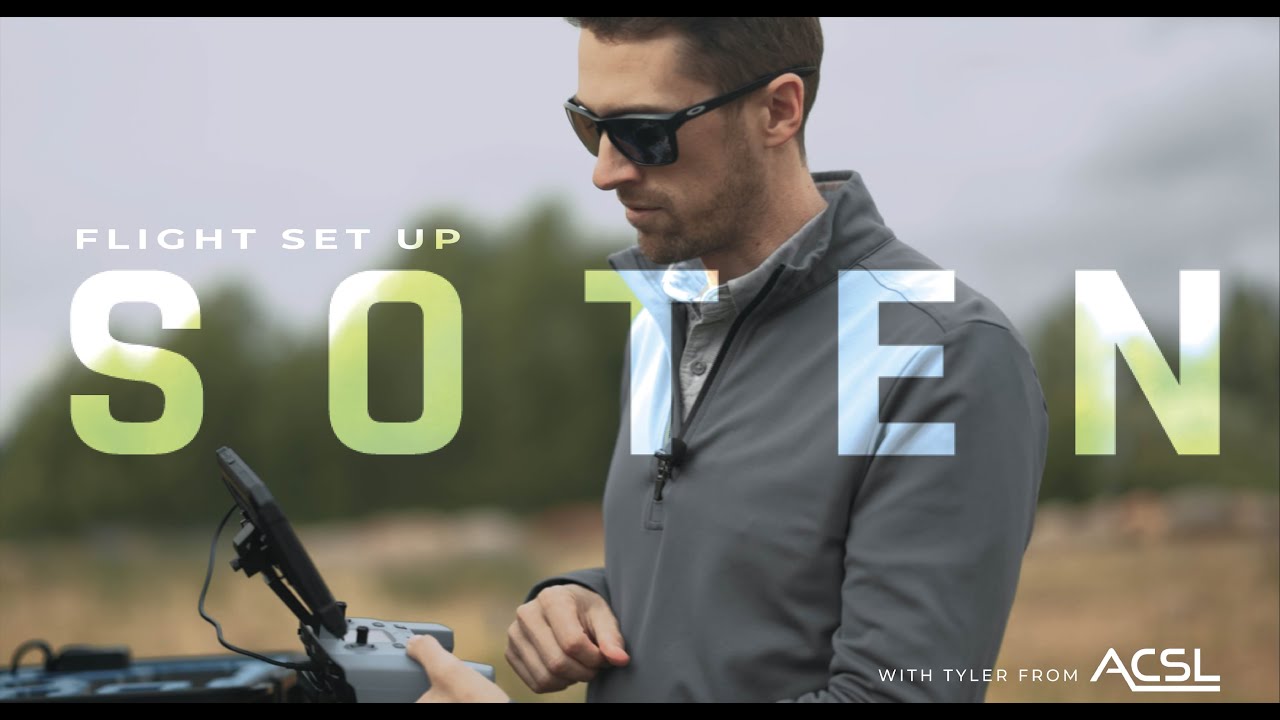 🚁 ACSL SOTEN Flight Setup Walkthrough with Tyler | Now Available at Florida Drone Supply 🔥