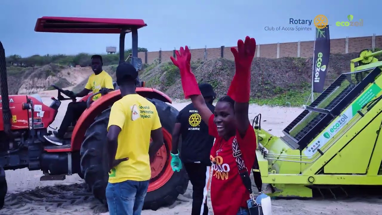 Rotary Club Of Accra Spintex  visits ECOZOIL