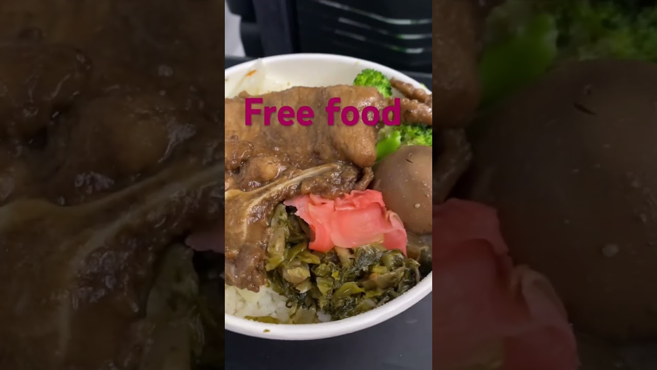 Free food if ride business train 