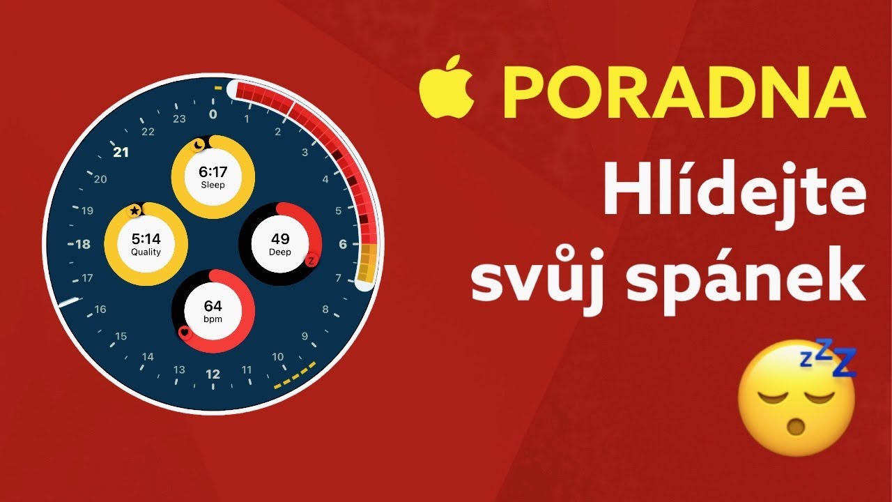 APPLE PORADNA (18.): Nejlep&scaron;&iacute; aplikace na monitorov&aacute;n&iacute; sp&aacute;nku