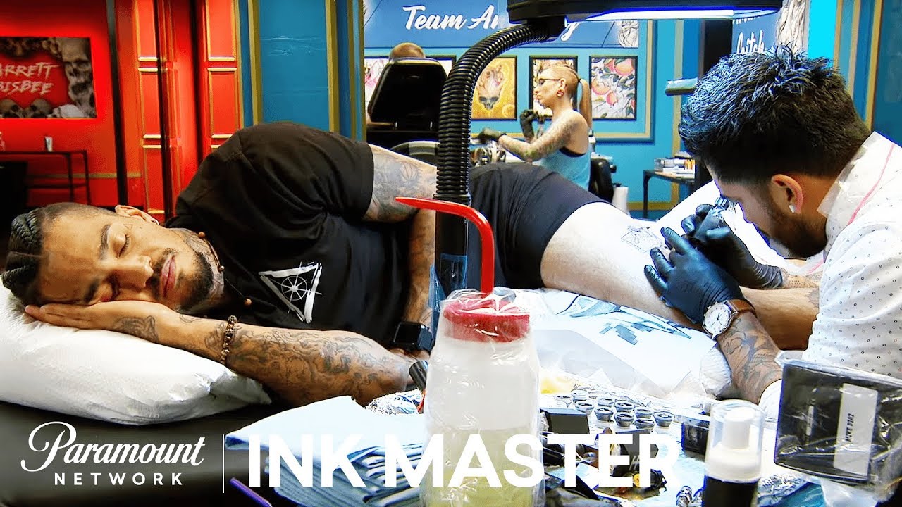 Pixelated Tattoos: Lost in Interpretation - Elimination Tattoo | Ink Master: Return of the Masters