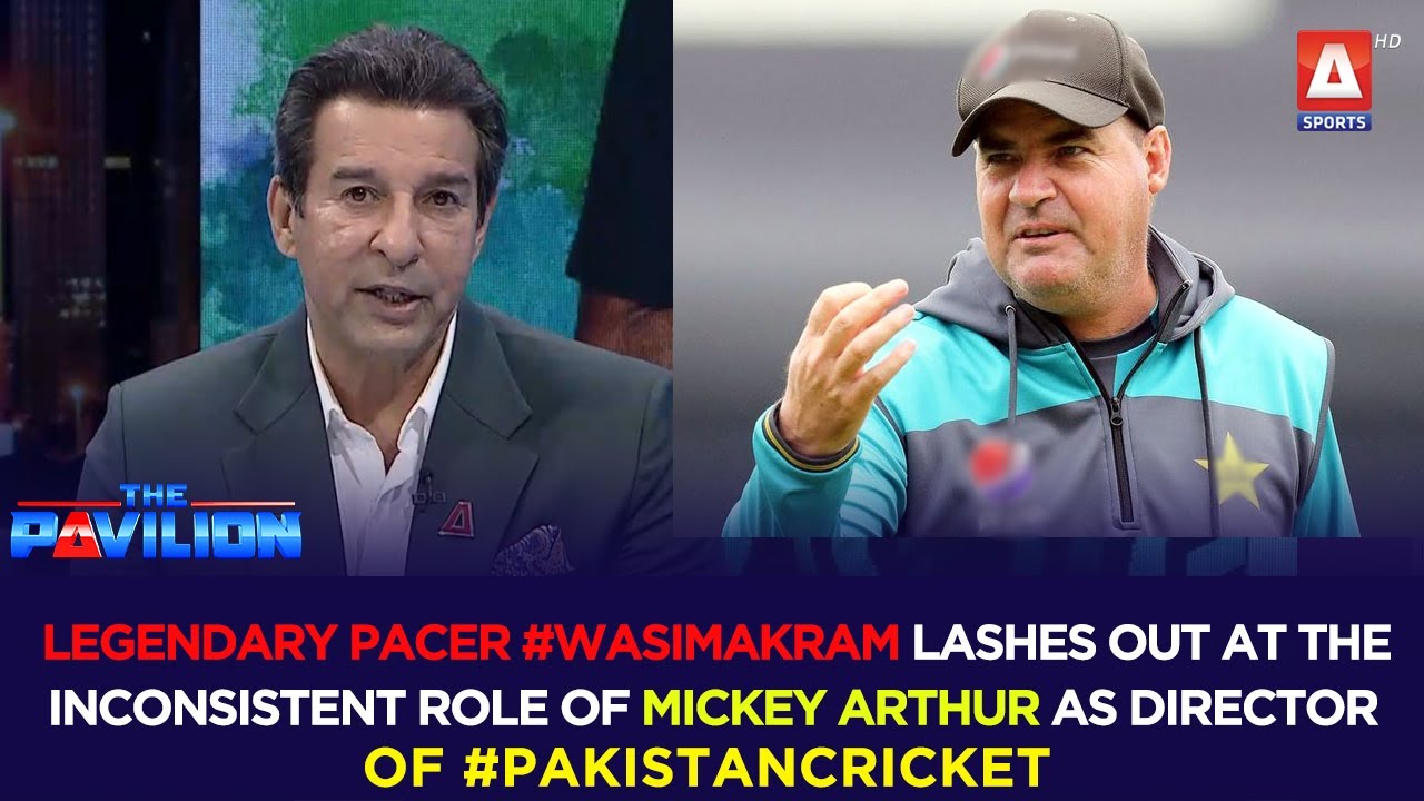Legendary pacer #WasimAkram lashes out at the inconsistent role of #MickeyArthur