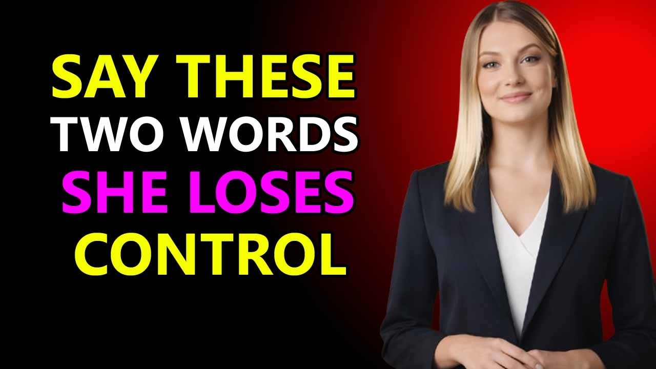 These 2 Words Make Any Woman Freeze… And She Doesn’t Even Know Why | Female Psychology & Stoicism