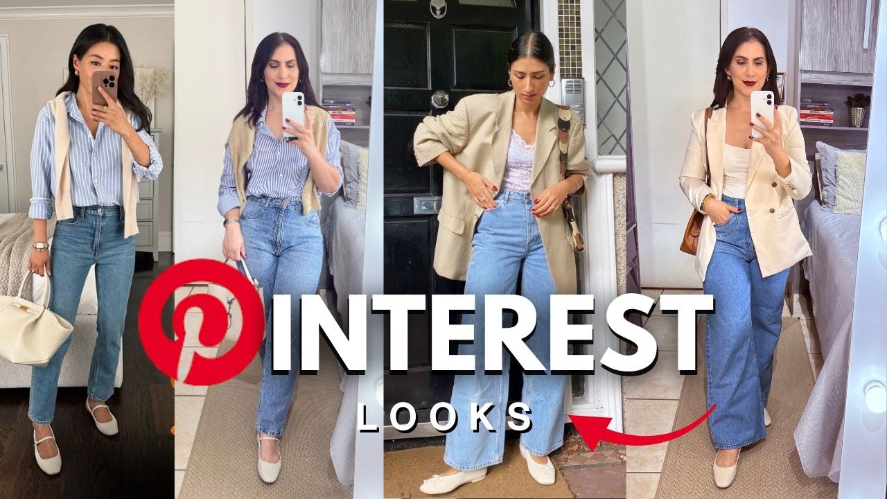 REPRODUZINDO LOOKS DO PINTERST USANDO SAPATILHA, 1sapatilha 6 looks | Gi Rodrigues