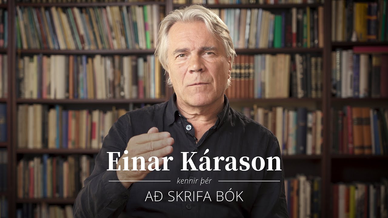 Einar Kárason kennir þér að skrifa bók