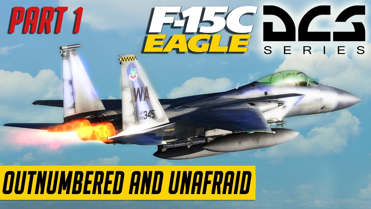 DCS: Taking on Multiple Bandits F-15 Eagle - Part 1