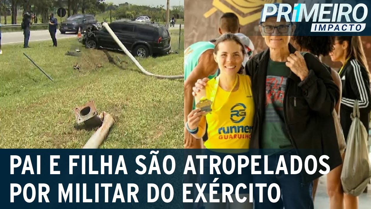 Pai e filha morrem atropelados enquanto corriam em rodovia | Primeiro Impacto (15/11/22)