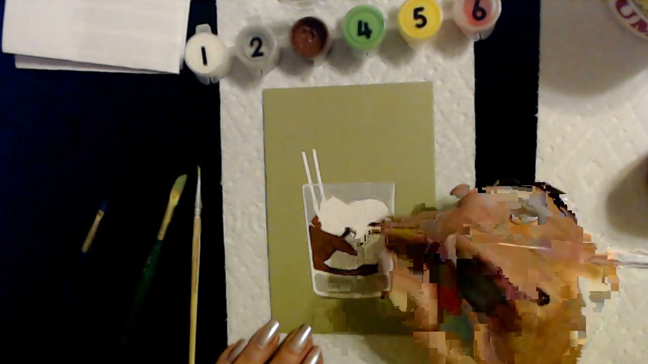 ASMR | Paint by Number Postcard 5-2-2021 (Soft Spoken)