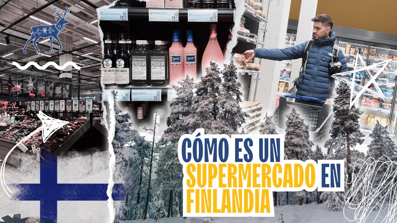 ¿Cómo es un SUPERMERCADO en FINLANDIA? ¡Precios, Curiosidades y Más!