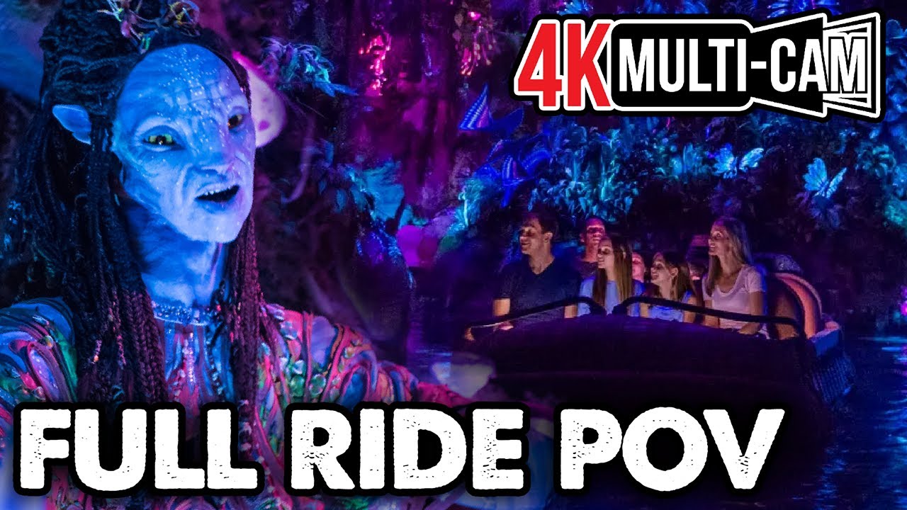 Na'vi River Journey - 4K Boat Ride POV | Multi-Cam