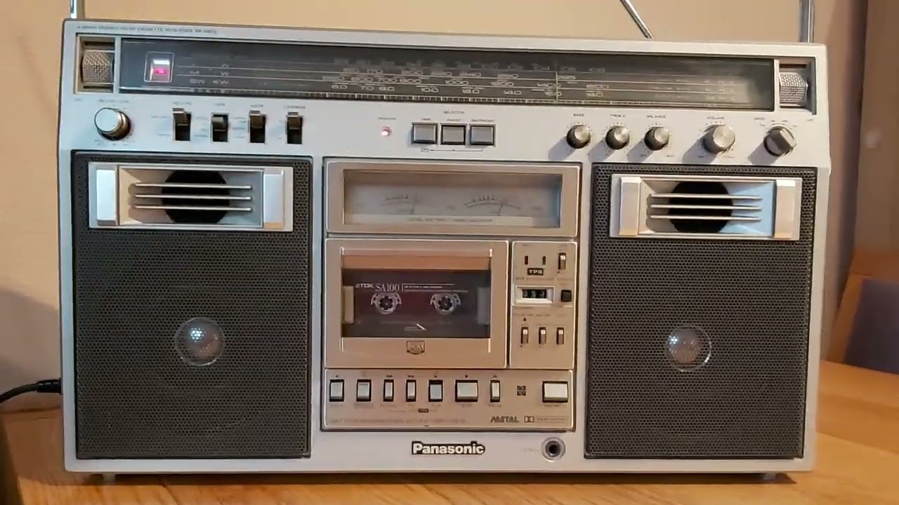 Panasonic RX-5600L radio/cassette test @boombox4ever.
