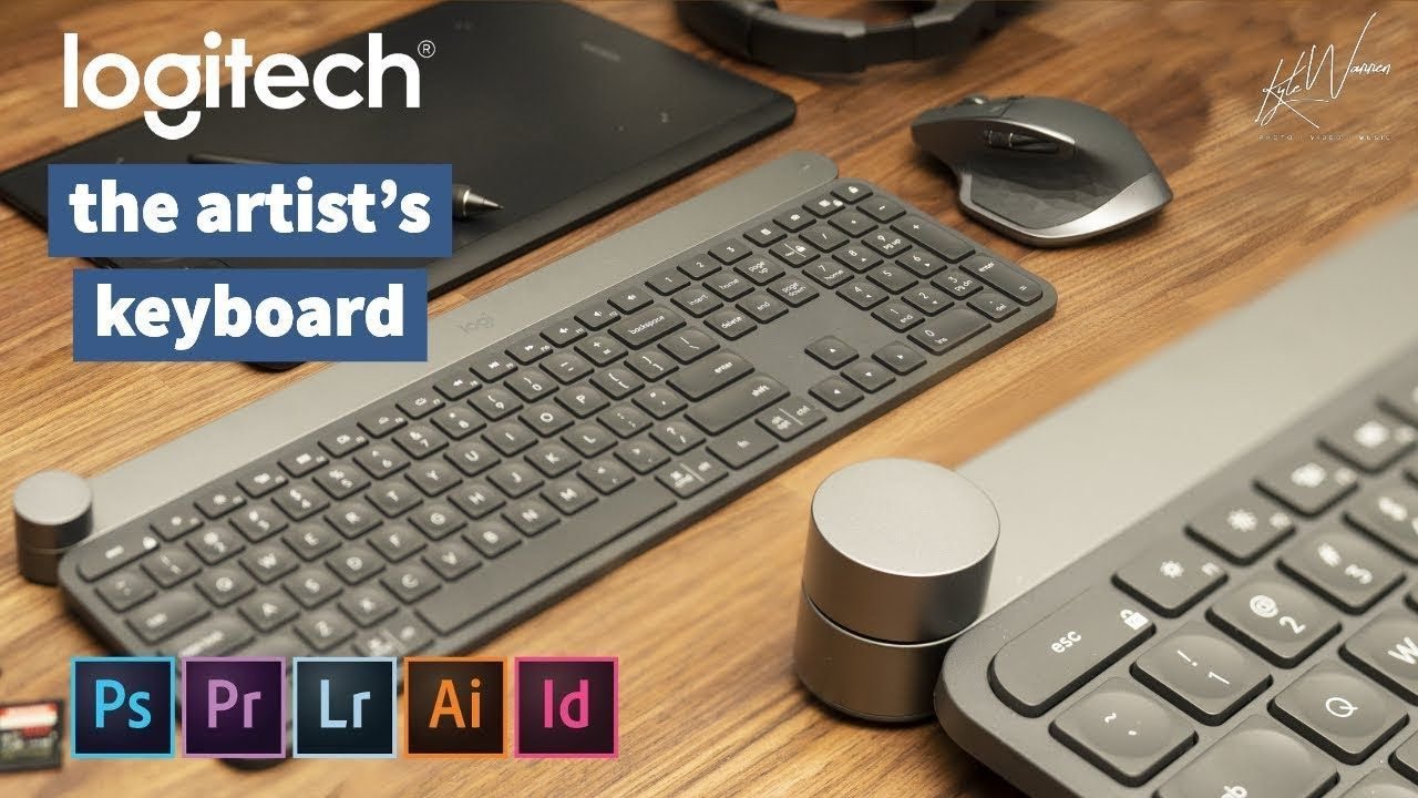 Powerfull Adobe creator Keyboard | Logitech Craft