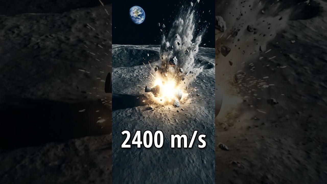 Speed of the SpaceX Falcon 9 Moon Crash - KSP