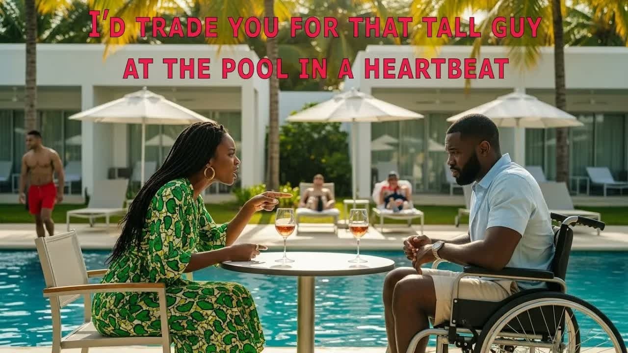 Wife Told Her Crippled Husband 'I'd Trade You For That Tall Guy At The Pool' —What His Response