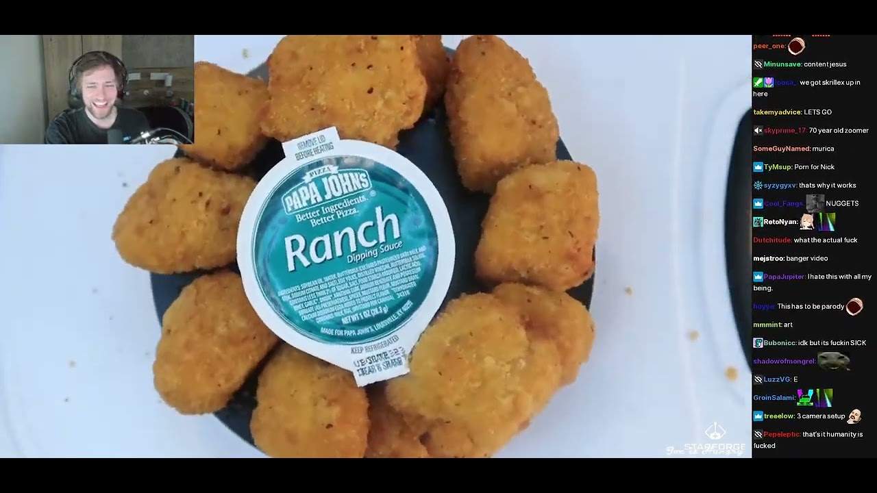 Reacting to Joe is Hungry Papa Johns Boneless Wings w/ Chat - (sodapoppin) - July 9, 2023