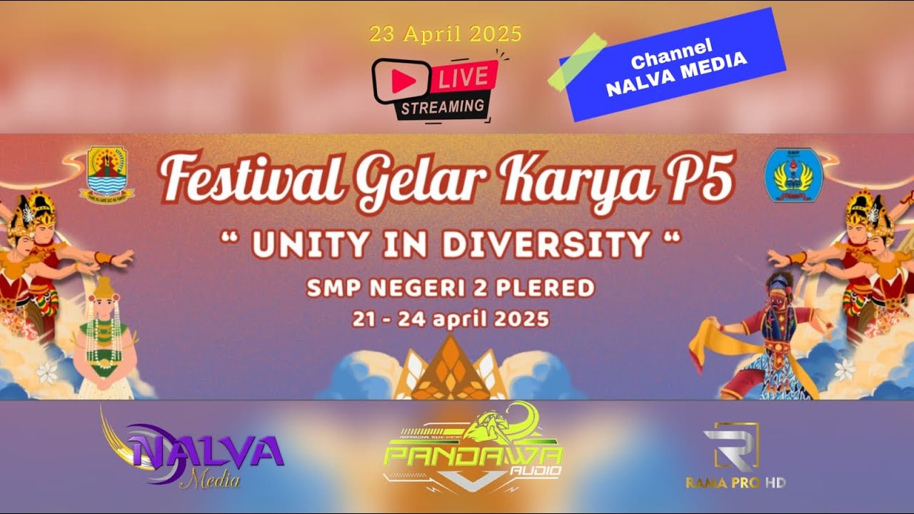 🔴 LIVE FESTIVAL GELAR KARYA P5 || 23 APRIL 2025 || SMP NEGERI 2 PLERED - KAB. CIREBON