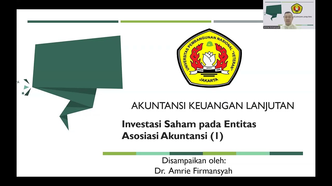 Investasi Saham_Akuntansi dan Pelaporan Investor (Bagian 1)