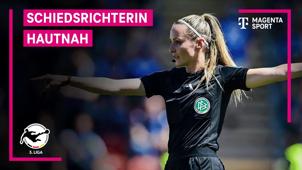 Exklusive Einblicke: Schiedsrichterin Fabienne Michel mit Body-Cam | 3. Liga | MAGENTA SPORT