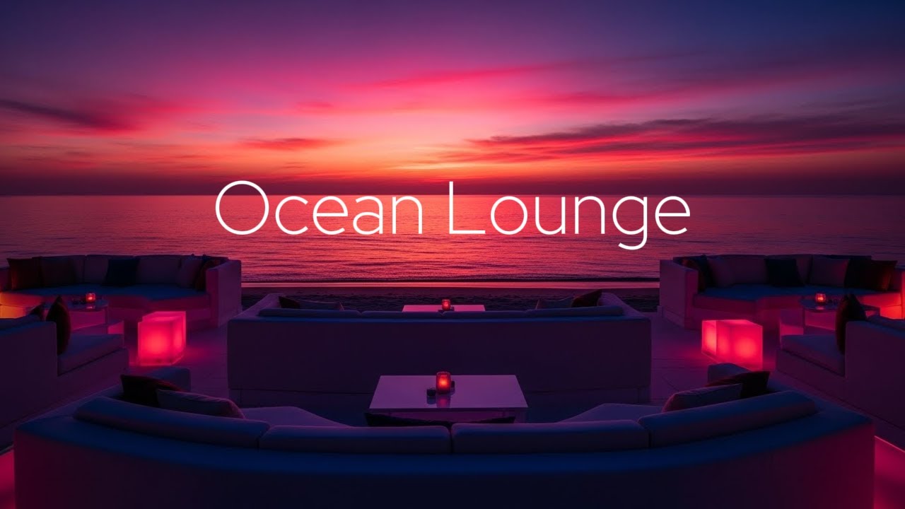 Ocean Waves Lounge | Deep House Low BPM &mdash; Velvet Skies