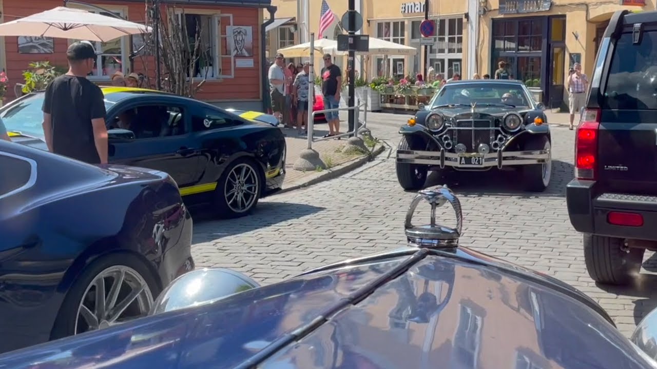 Ford Model A Cruising in Haapsalu