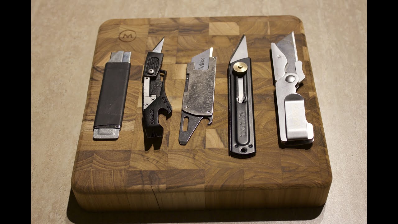 Disposable-Blade Pocket Knives