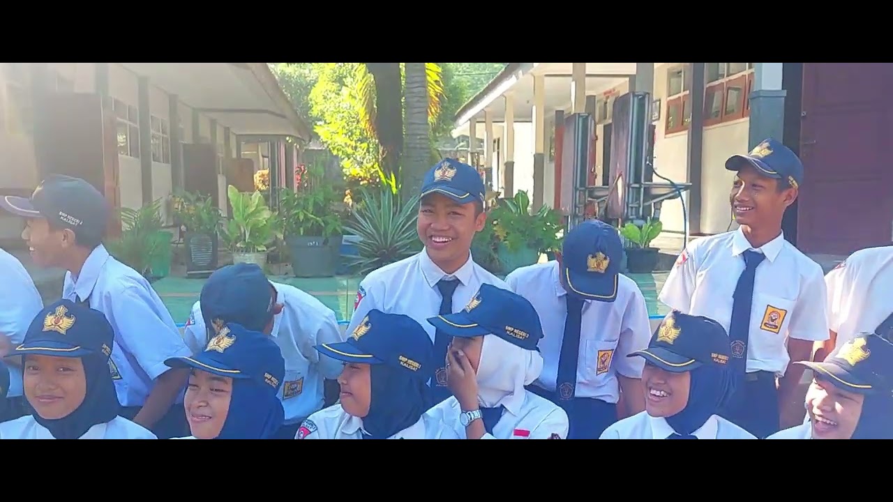 PERPISAHAN SMP NEGERI 2 KALISAT, TAHUN LULUS 2023, VERSI DRONE, KABUPATEN JEMBER