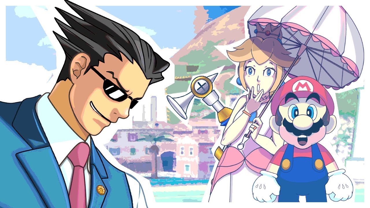 Phoenix Wright & Mario Sunshine - UNUSED CONTENT