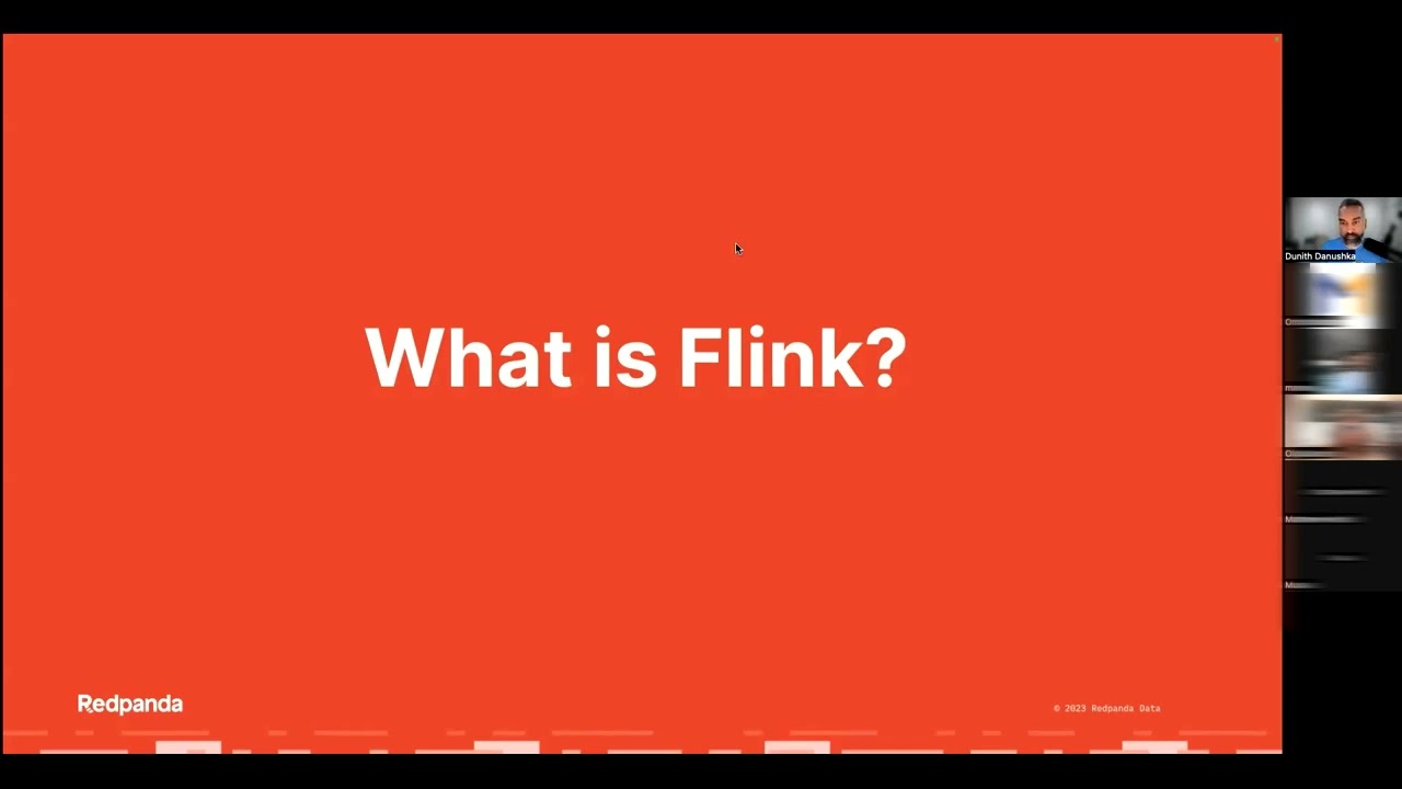 Stream processing with Redpanda and Apache Flink [English]
