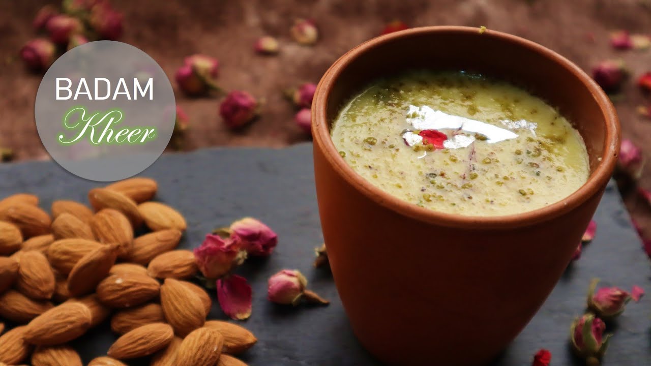 Badam Kheer | Badam /Almond Kheer Recipe | Badam Milk| Almond Milk | Kheer Recipes | Indian Dessert