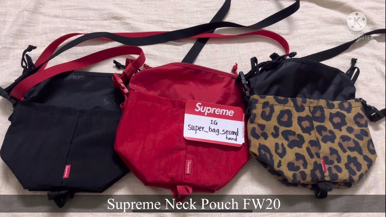 Supreme Neck Pouch FW20 [review]