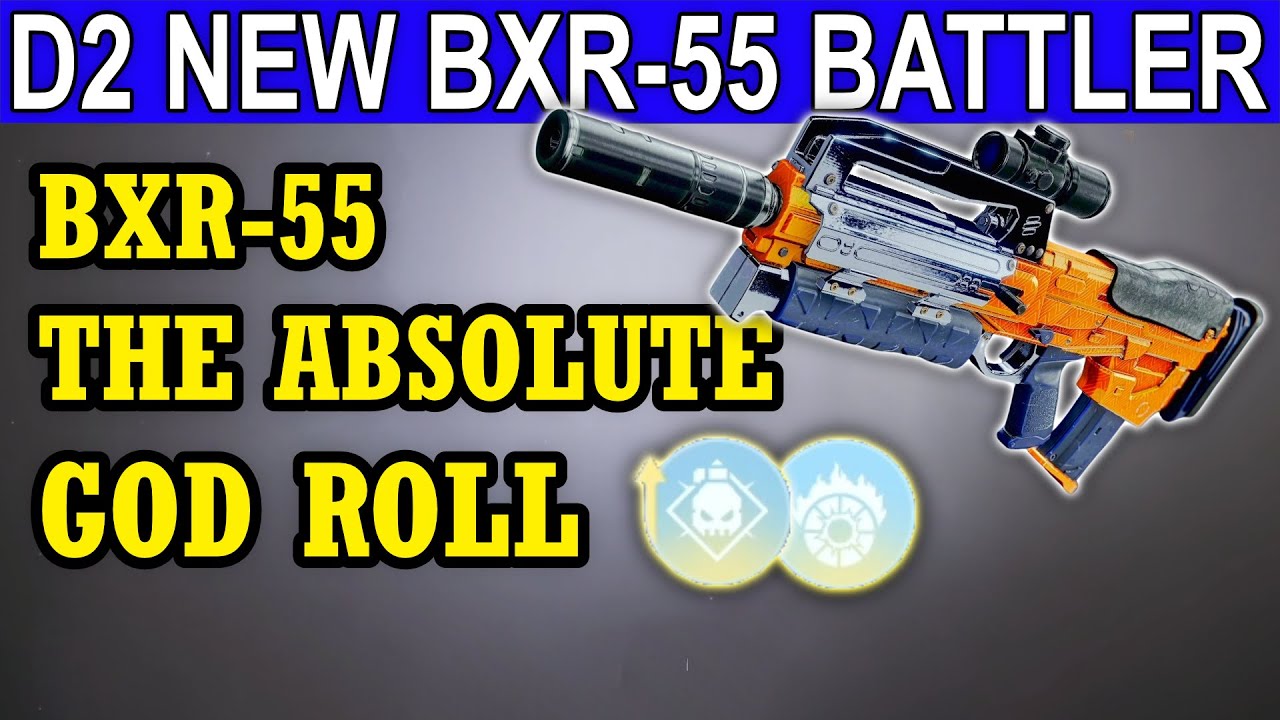 DESTINY 2 (MUST-HAVE) BEST Pulse Rifle- God Roll BXR-55 BATTLER For PVE & PVP (Season 18)