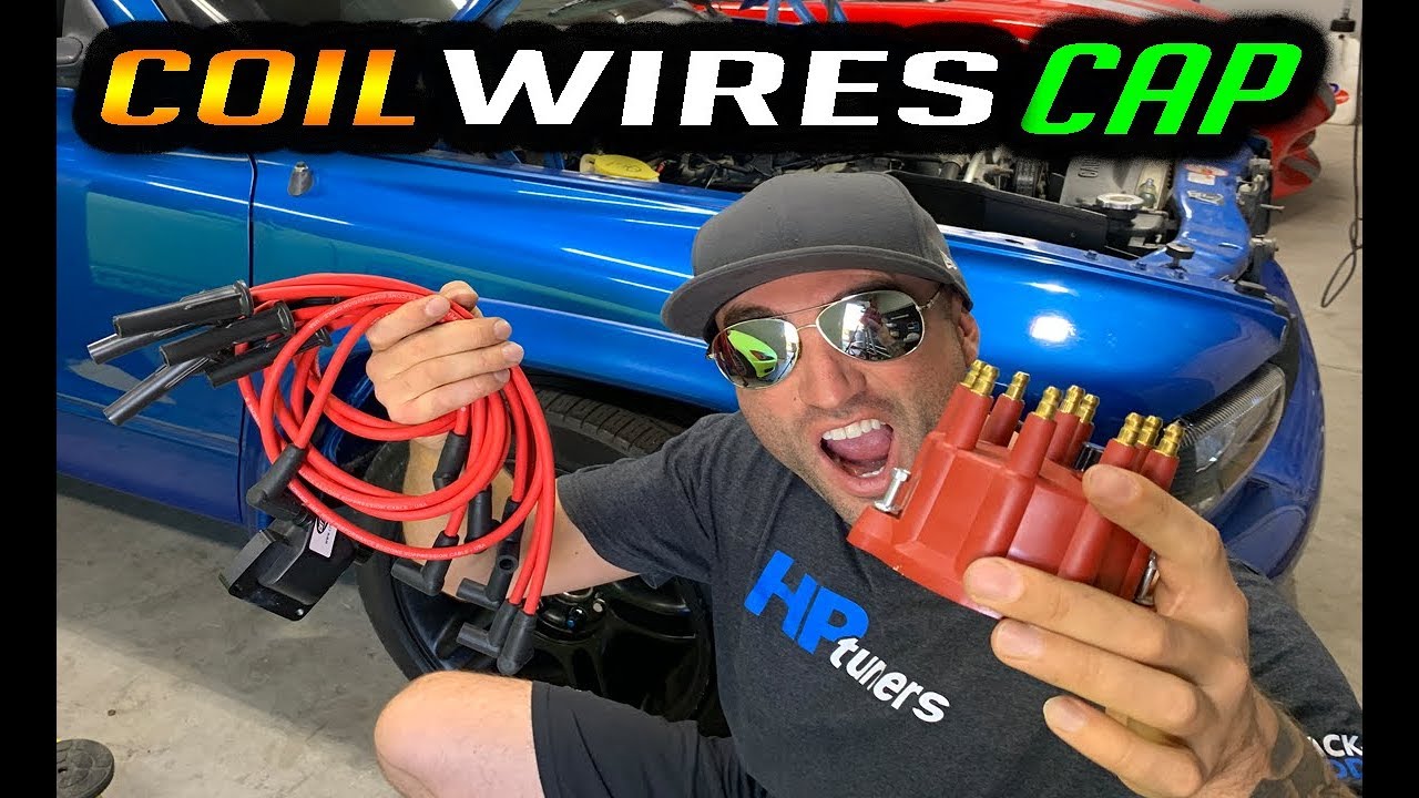 V8 Magnum Engine TUNE UP | Spark Plug Wires | Distributor Cap | Coil Pack