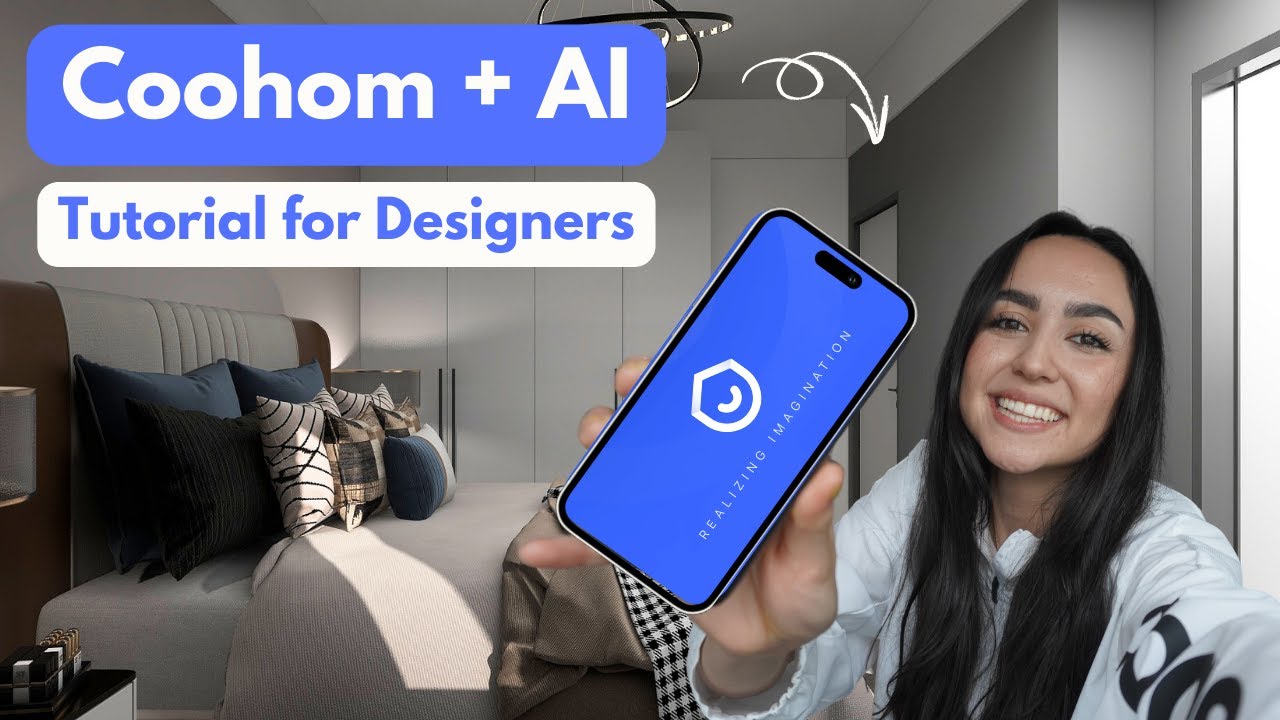 Coohom for Interior Design Visualizations using AI | Beginner Tutorial