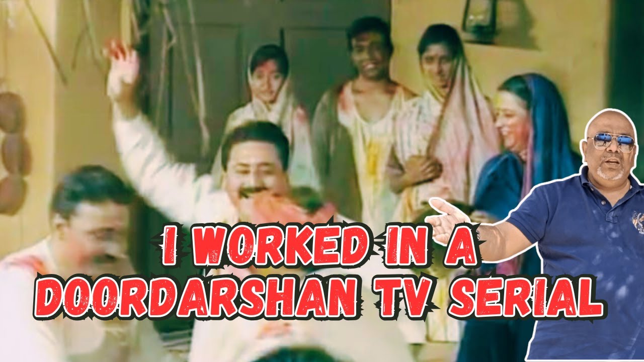 I Worked in a Doordarshan TV Serial | Morarji Desai Biopic | My Acting Life |Adonai Denis Shah Vlogs