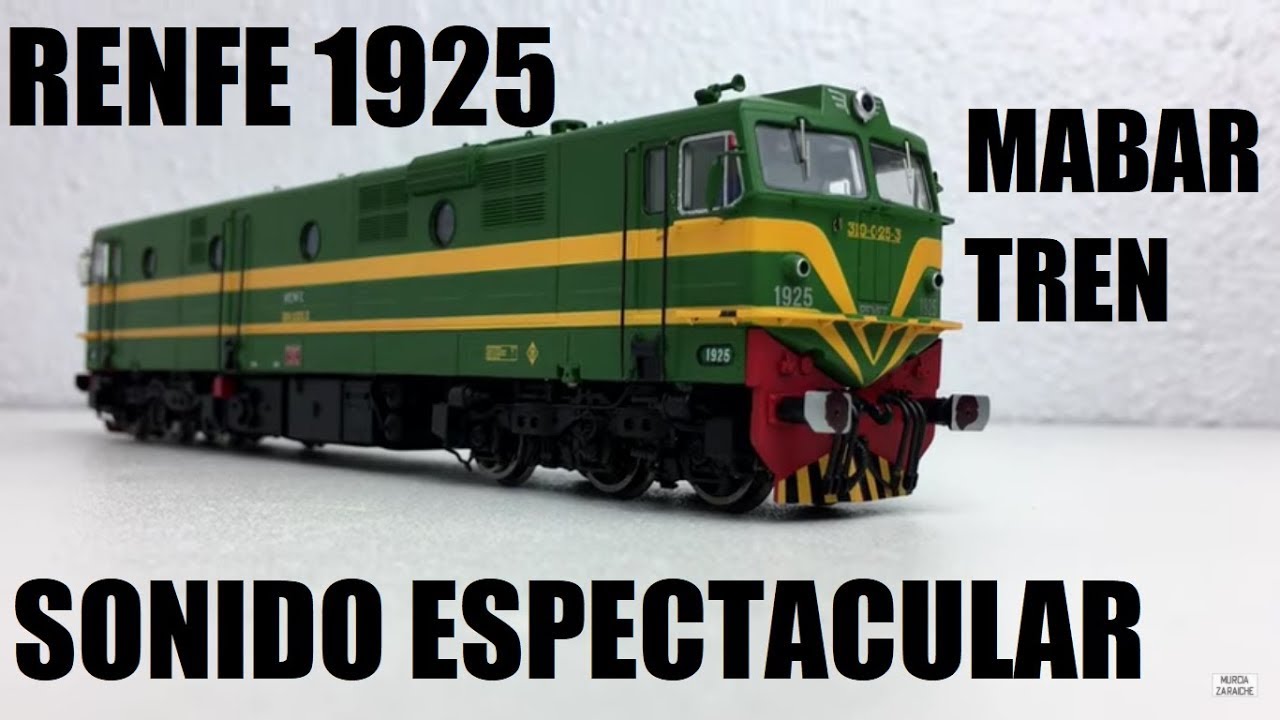 Locomotora: Renfe 1900 de MabarTren. Época IV. Matrícula 1925