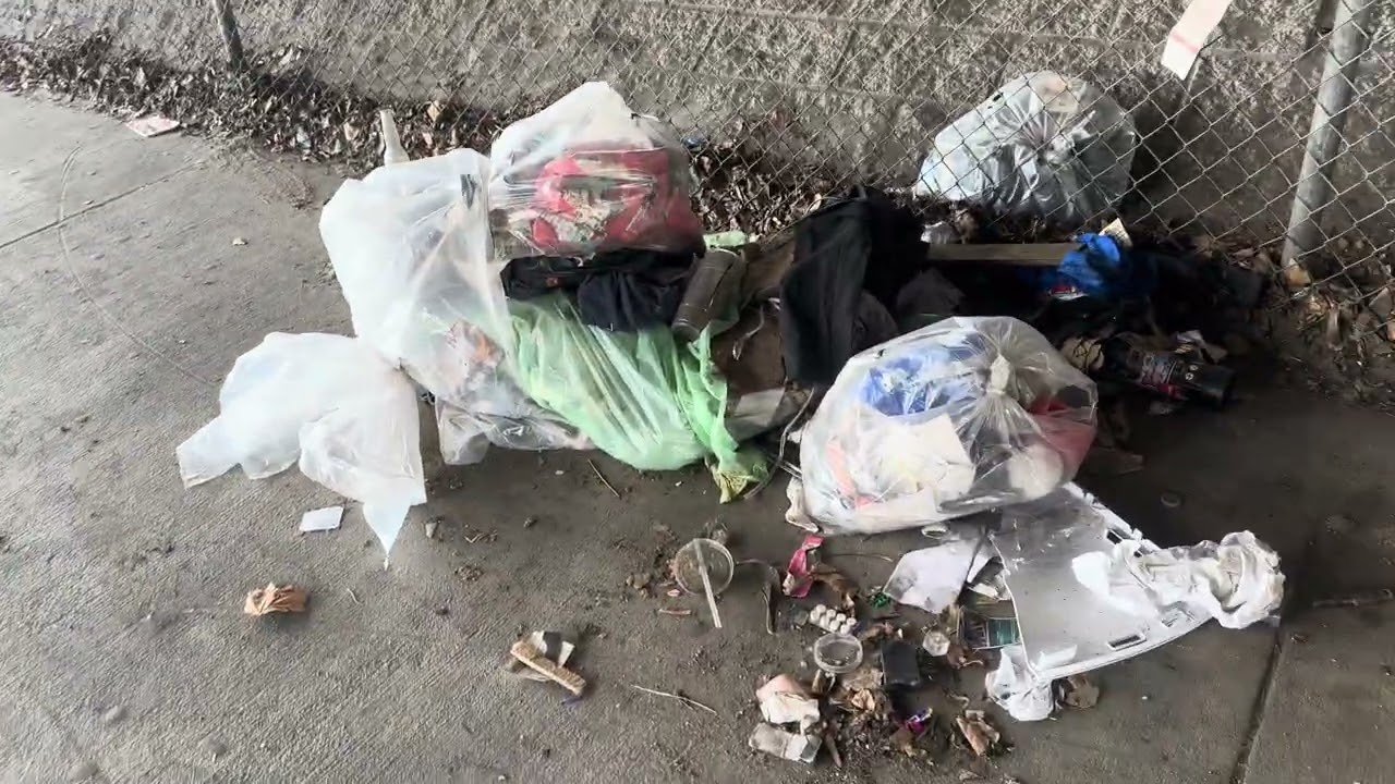 AMERICAN GHETTO: Walking from Lennox CA (AKA Little Mexico) to Hawthorne CA - Forgotten Underpass