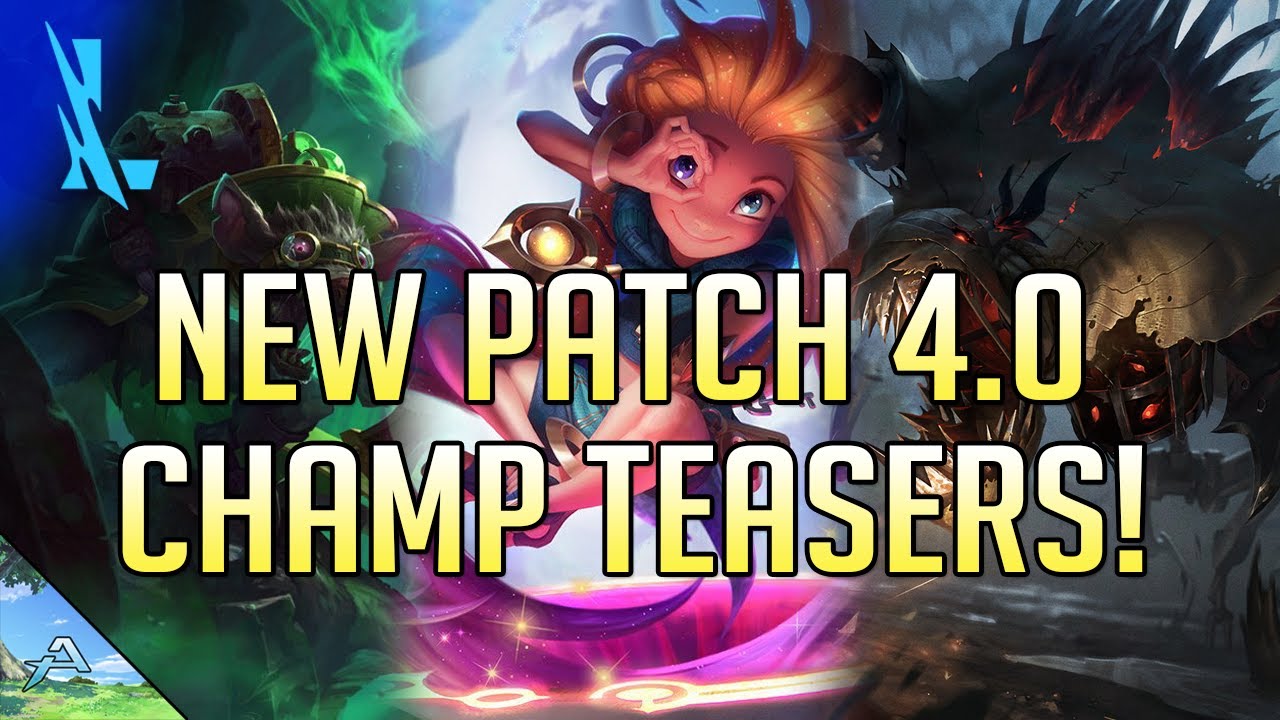 [Lol Wild Rift] New Patch 4.0 Champion Teaser!!!