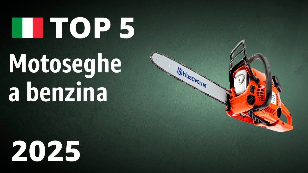TOP—5. Migliori motoseghe a benzina 2025