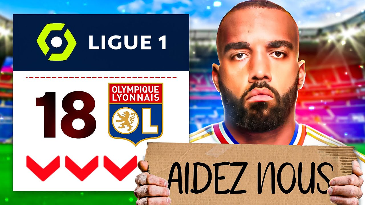 Je SAUVE l’OL de la RELÉGATION sur FC 24!