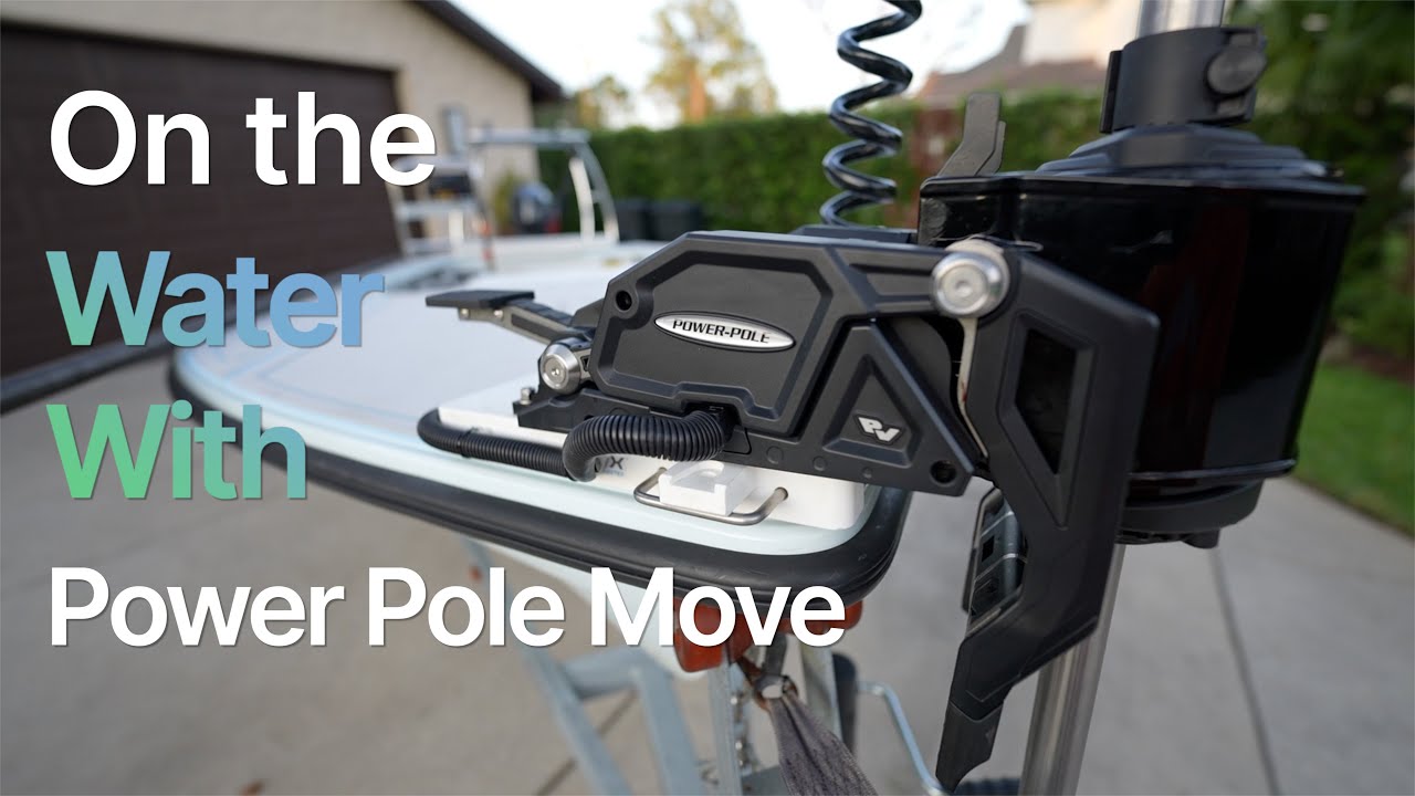 Power Pole Move on the water Review   4K