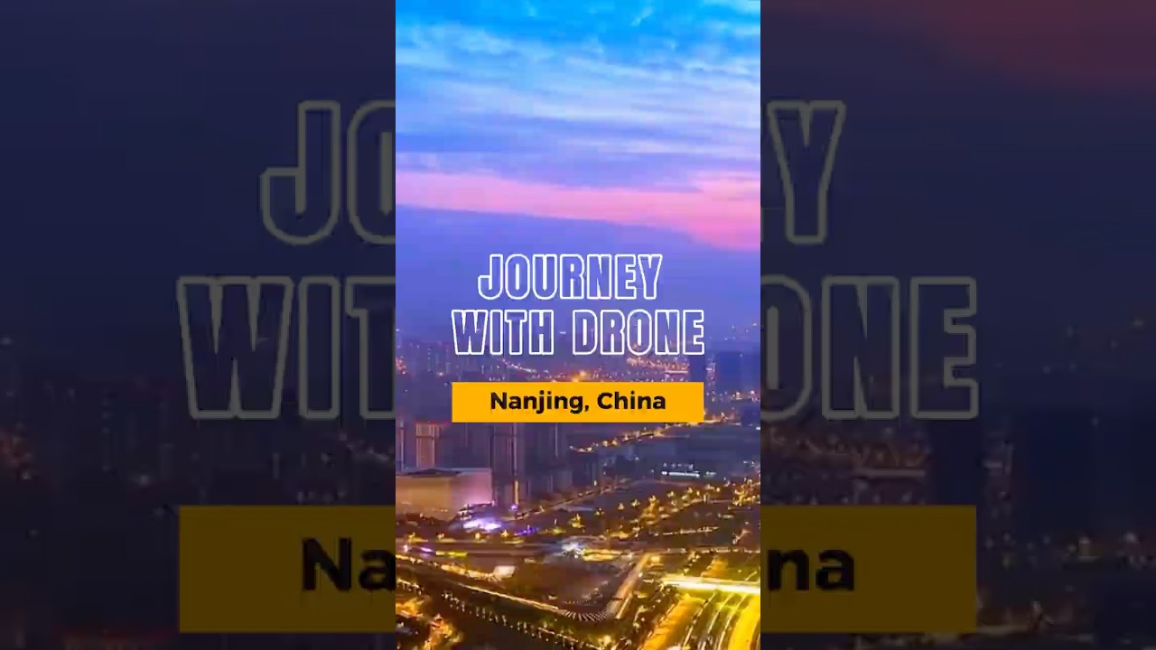 Nanjing - China From Above 🌆 | 4K Drone Aerial View of History and Modernity 🏙️ 
