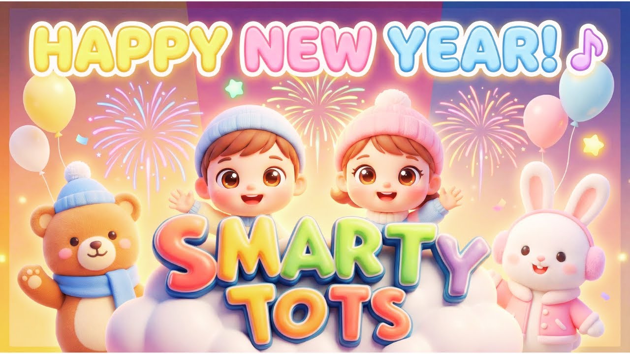 Новогодняя песня для малышей 🎉 | Привет, Новый год! | Детские песни и песни для младенцев